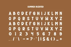 Summer Ruzhter Font