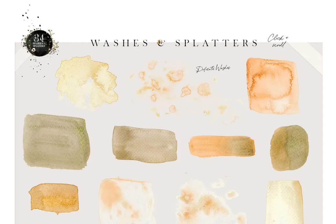 Summers End Watercolor Collection