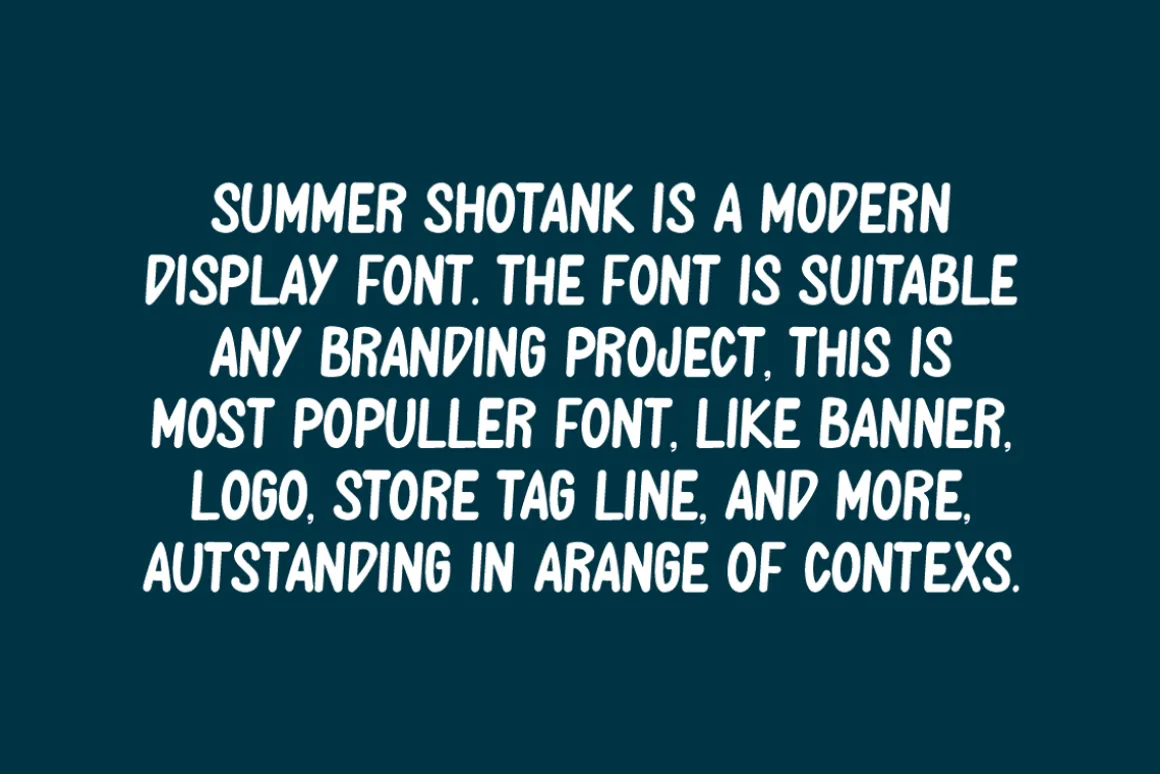 Summer Shotank - Beach & Holiday