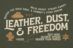 Sundance Cowboy - Font Duo