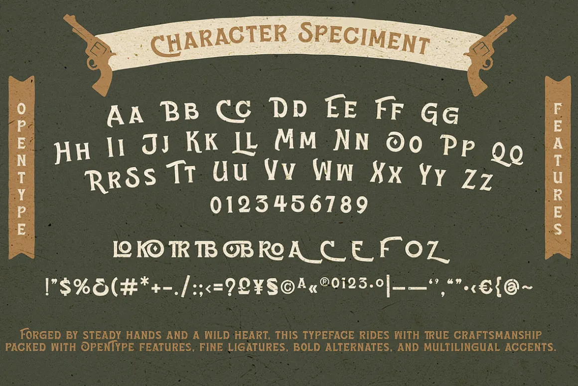 Sundance Cowboy - Font Duo