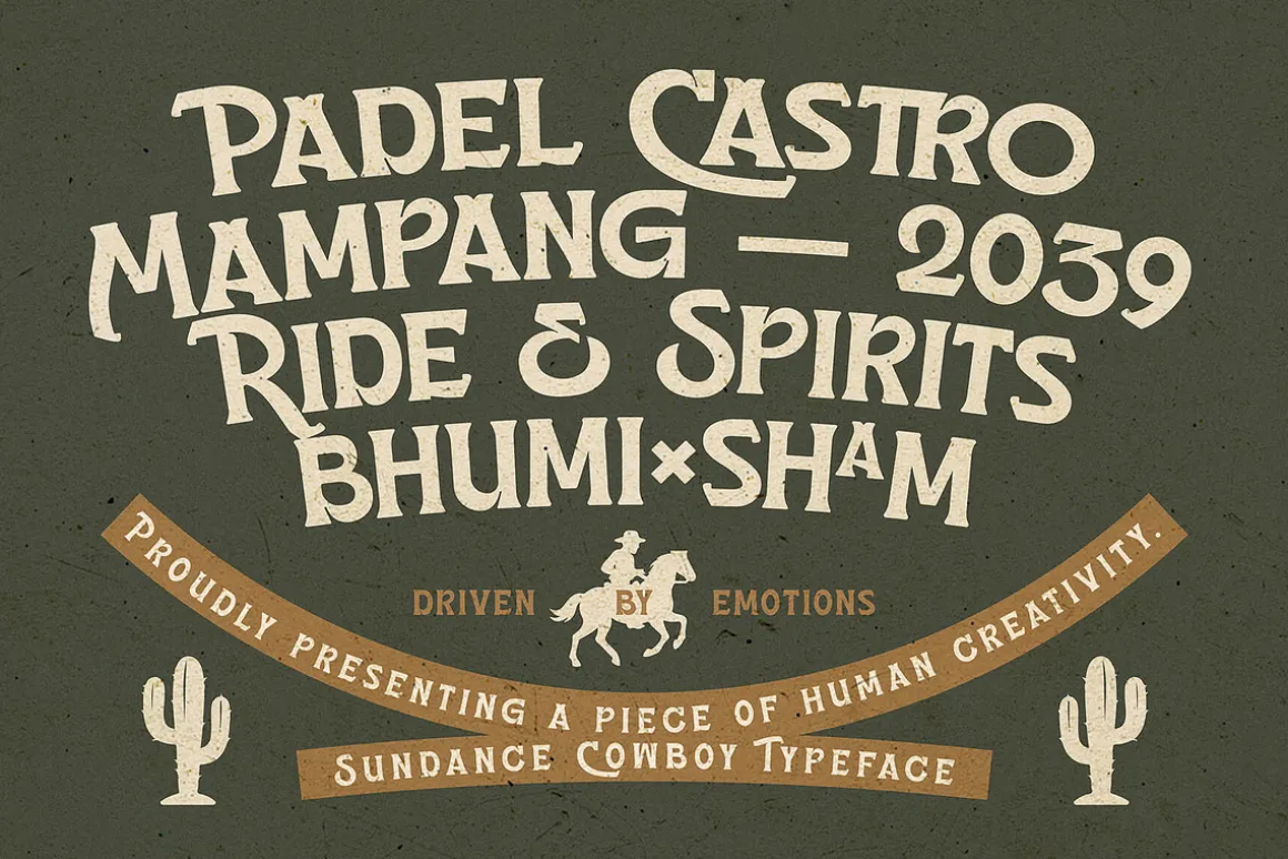 Sundance Cowboy - Font Duo