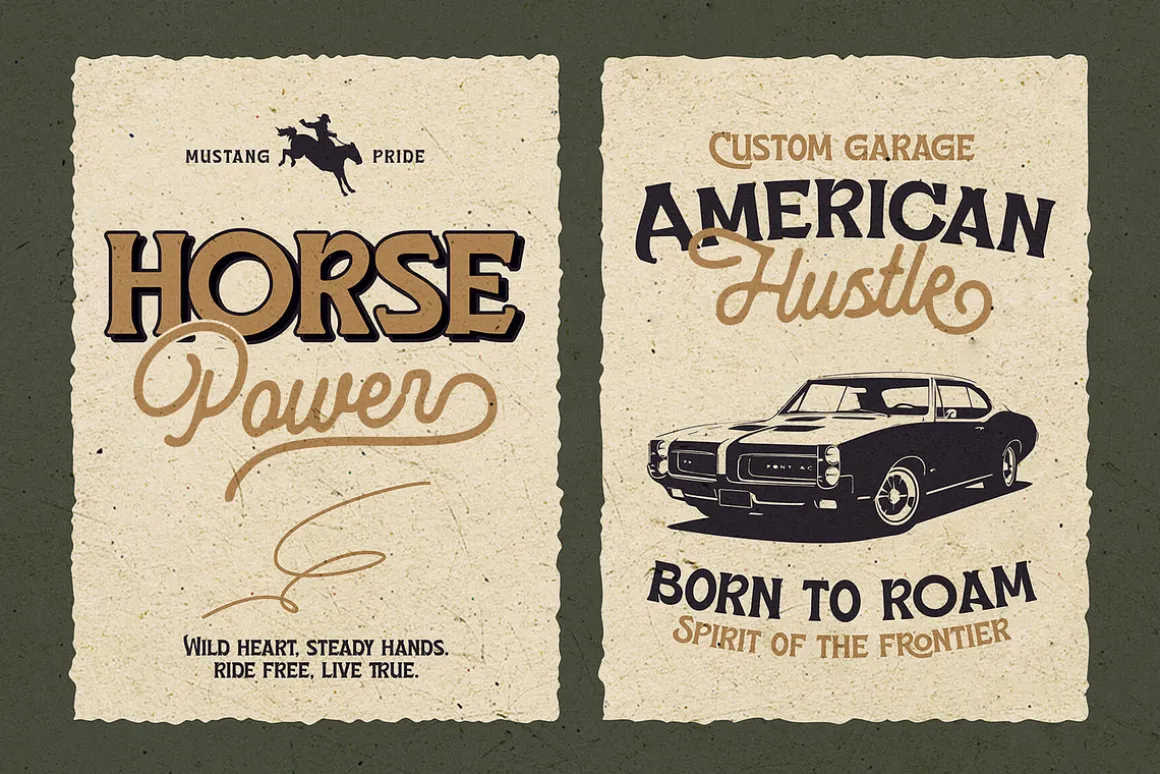 Sundance Cowboy - Font Duo