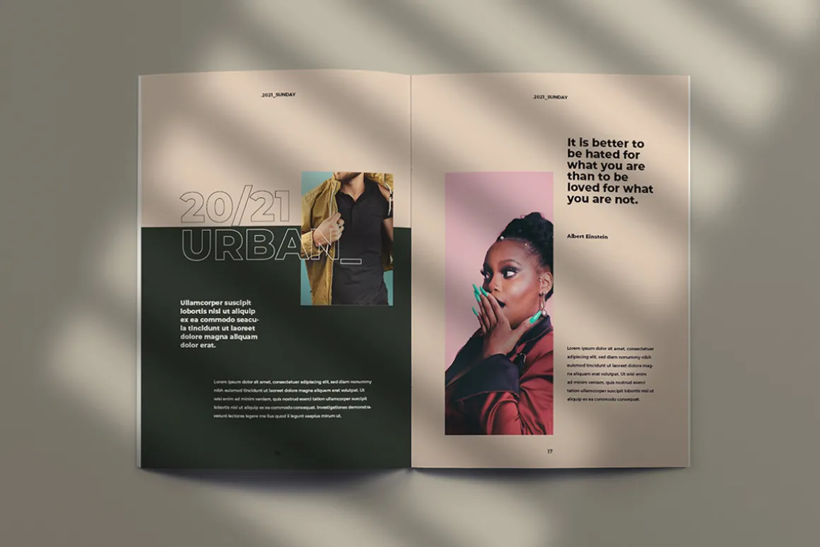 Sunday - Brochure Template Indesign