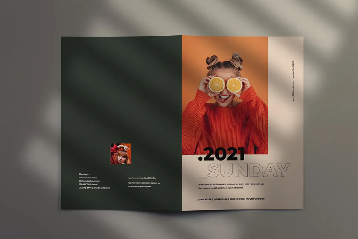 Sunday - Brochure Template Indesign