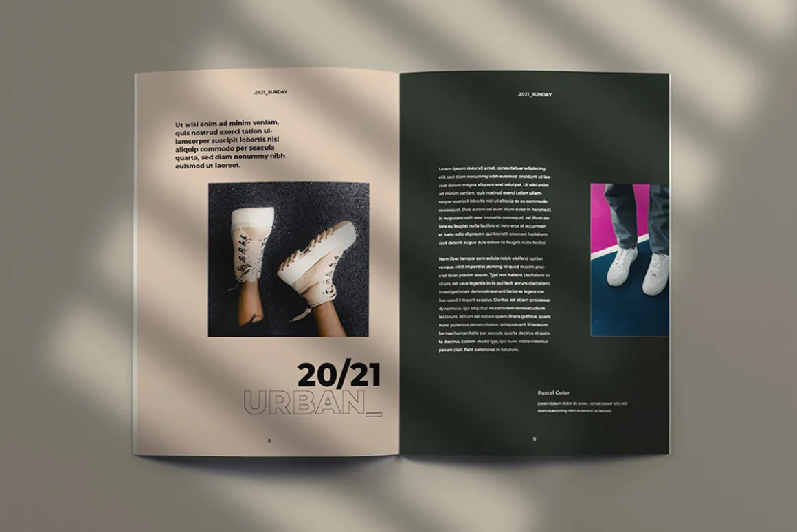 Sunday - Brochure Template Indesign