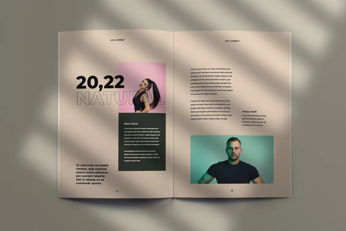 Sunday - Brochure Template Indesign