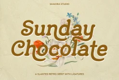 Sunday Chocolate - Retro Serif