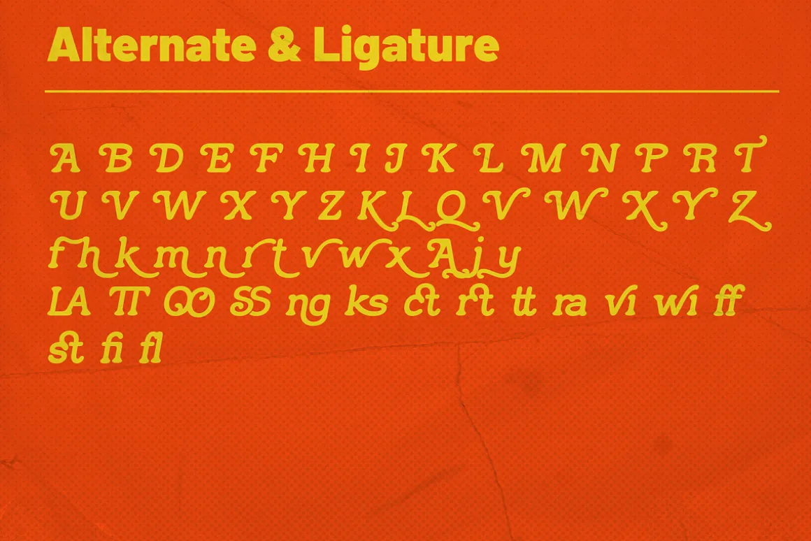 Sunday Chocolate - Retro Serif