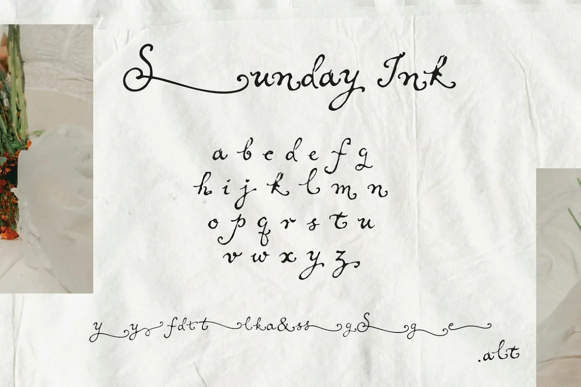 Sunday Ink - Soft Handwritten Script