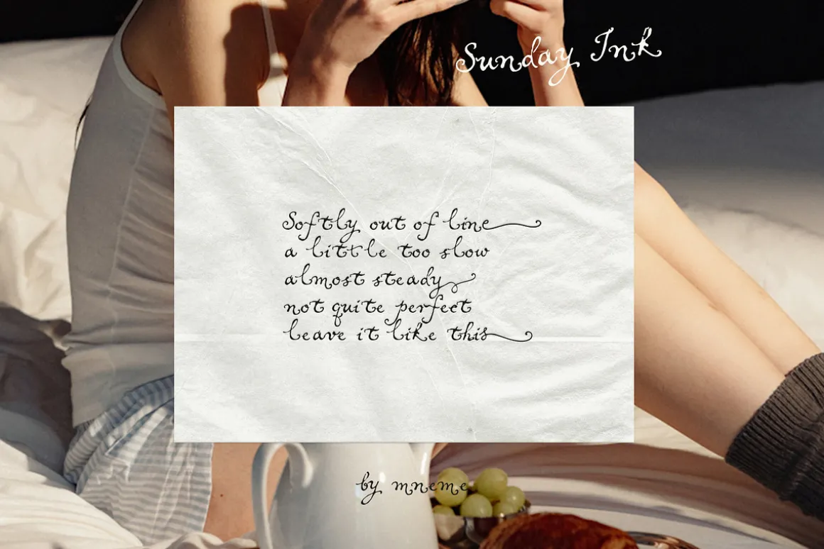 Sunday Ink - Soft Handwritten Script