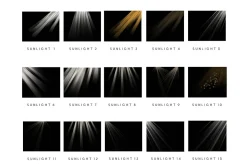 Sunlight Photoshop Overlays
