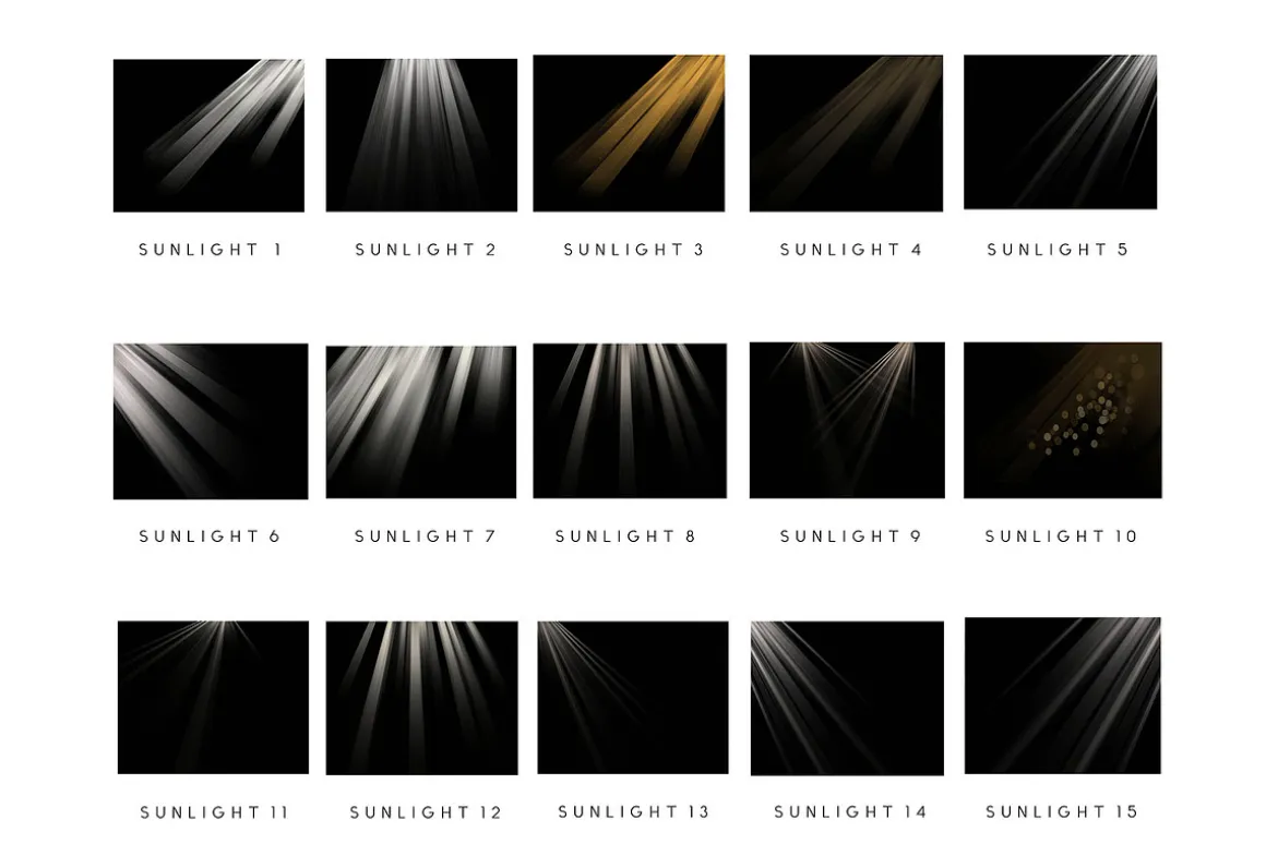 Sunlight Photoshop Overlays