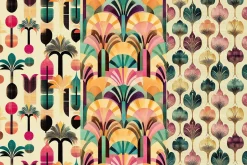 12 Sunset Deco Seamless Patterns