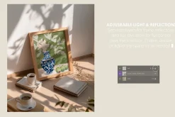 SUNSHINE TOUCH | Frame mockup set