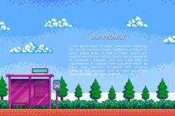 Super Arcade Font – 8-Bit Pixel Type