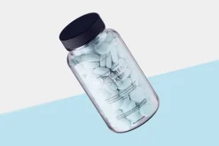 Supplement Bottle Mockup