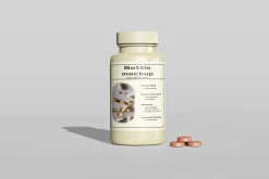 Supplement Bottle Packaging Mockup