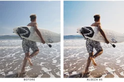 20 Surfer Lightroom Presets and LUTs