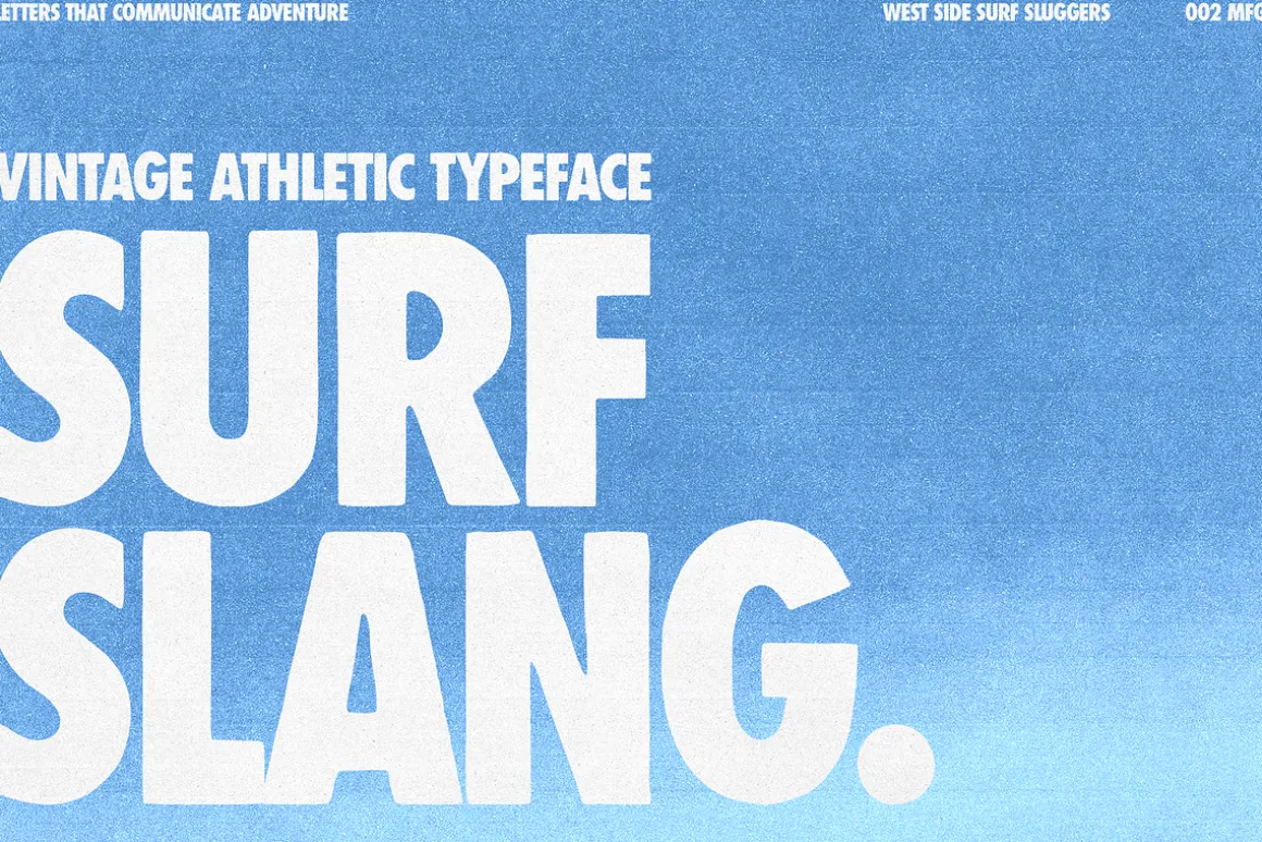 Surf Slang - Bold and Condensed