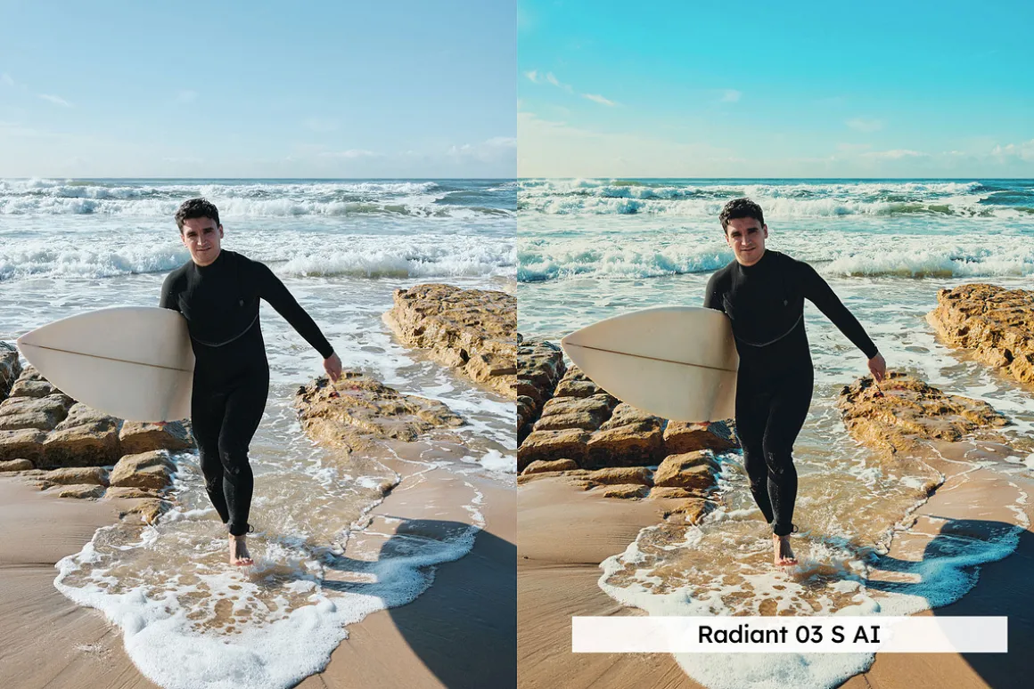 20 Surf Tones Lightroom Presets LUTs
