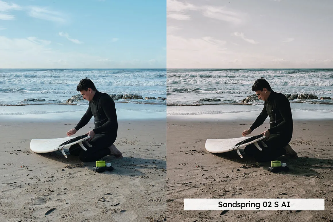 20 Surf Tones Lightroom Presets LUTs