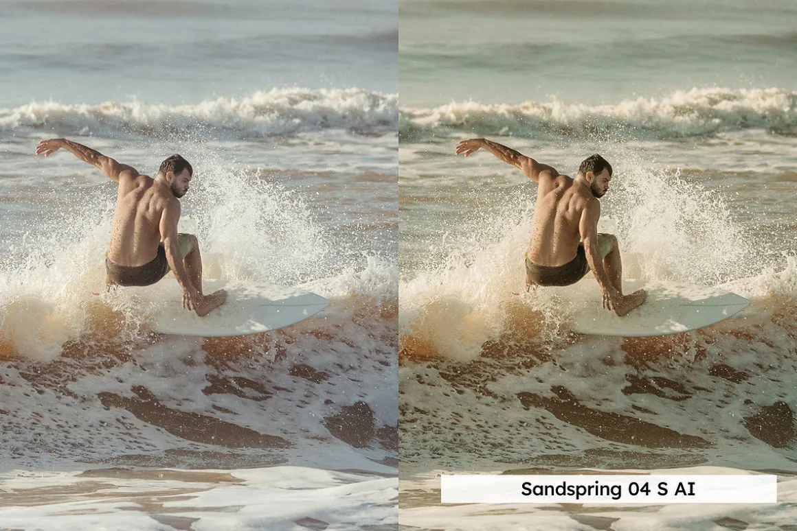 20 Surf Tones Lightroom Presets LUTs