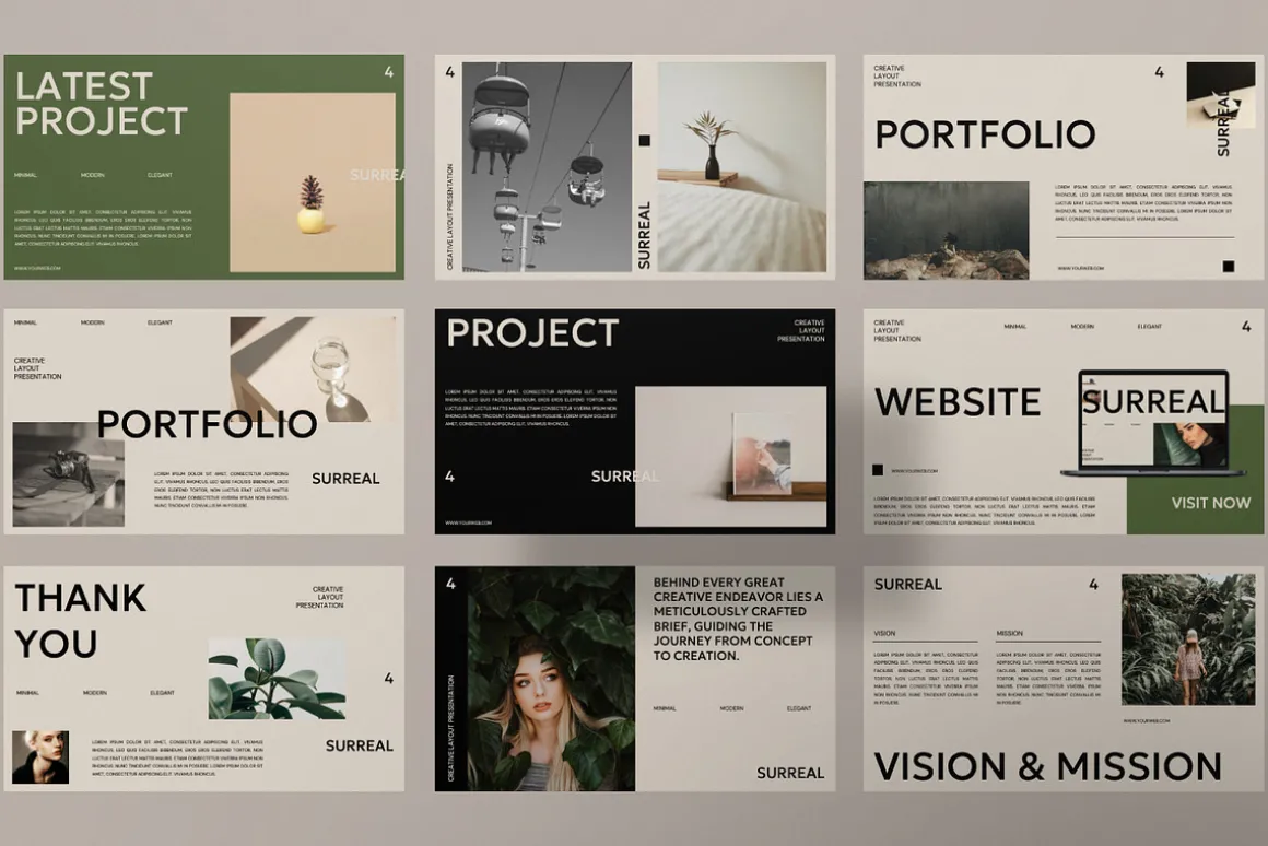 SURREAL Minimal Fashion Keynote