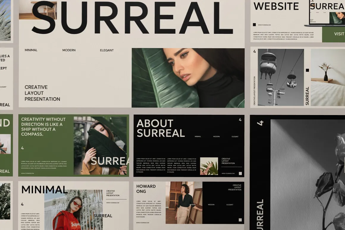 SURREAL Minimal Fashion Keynote