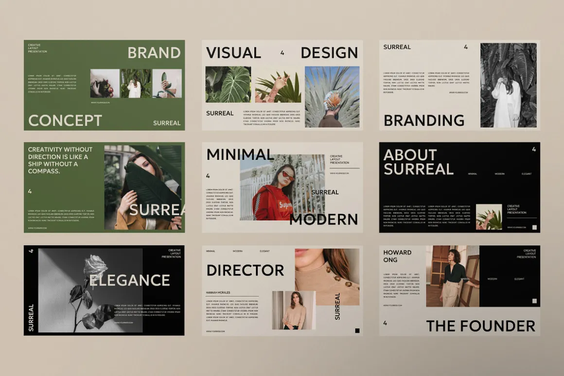 SURREAL Minimal Fashion Keynote