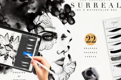 Surreal Ink Kit for Procreate p.2