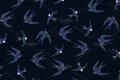 Swallow bird pattern.