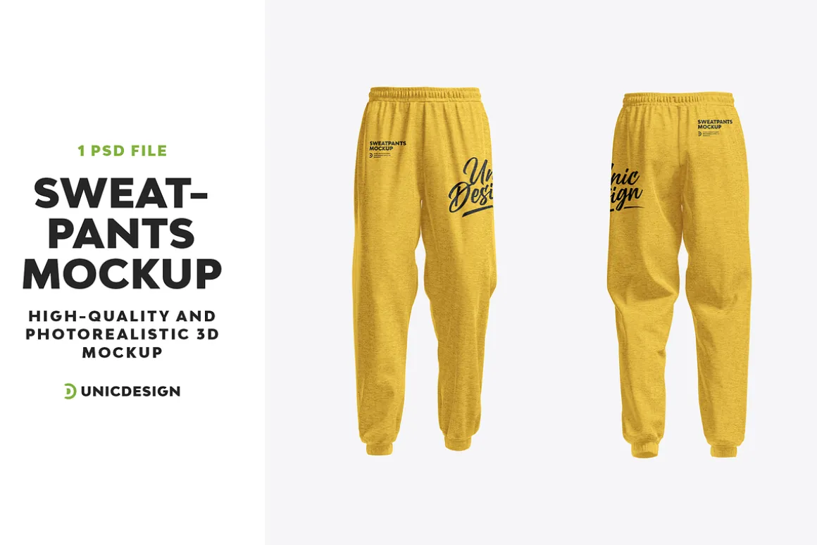 Sweatpants Mockup
