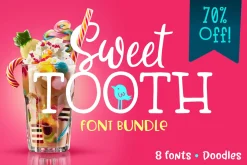 Sweet Tooth Font Bundle