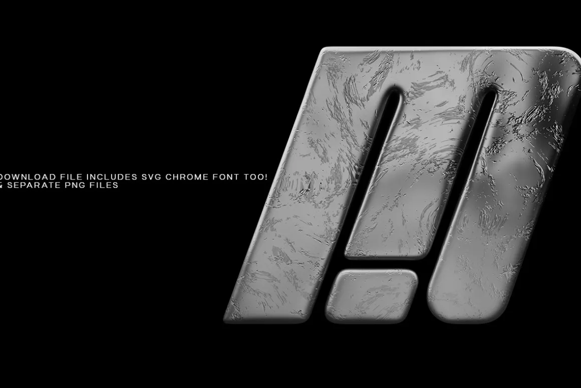 Synapse - Typeface & SVG Metal Font