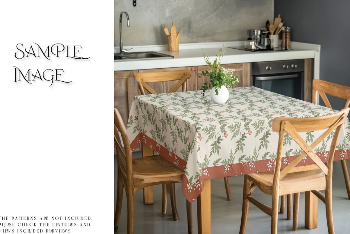 Tablecloth Mockups