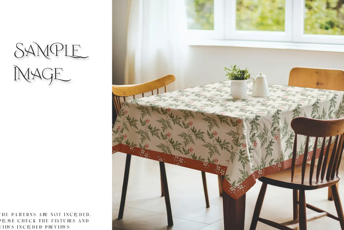 Tablecloth Mockups