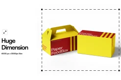 Takeaway Box Mockup