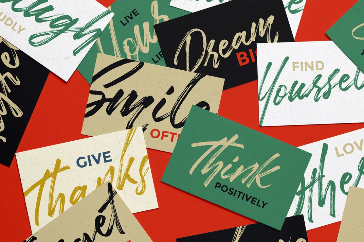 TakeEasy Brush Font