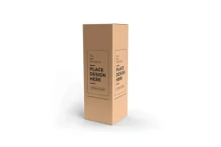 Tall Box Packaging Mockup Template