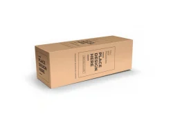 Tall Box Packaging Mockup Template