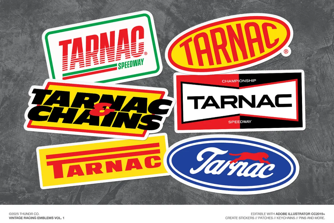 TARNAC | Vintage Racing Emblems v.1