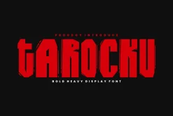 Tarocku - Bold Heavy Display Font