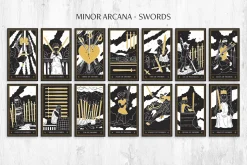 Tarot Card Illustration Set
