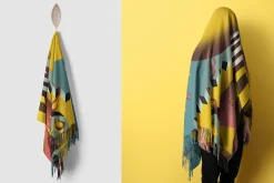 Tassel Fringe Blanket Mockup Set