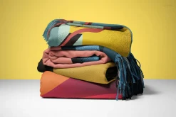 Tassel Fringe Blanket Mockup Set