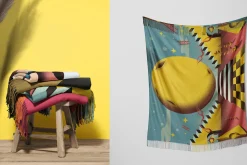 Tassel Fringe Blanket Mockup Set
