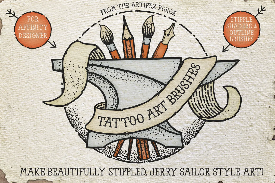 Tattoo Art - Affinity Brushes