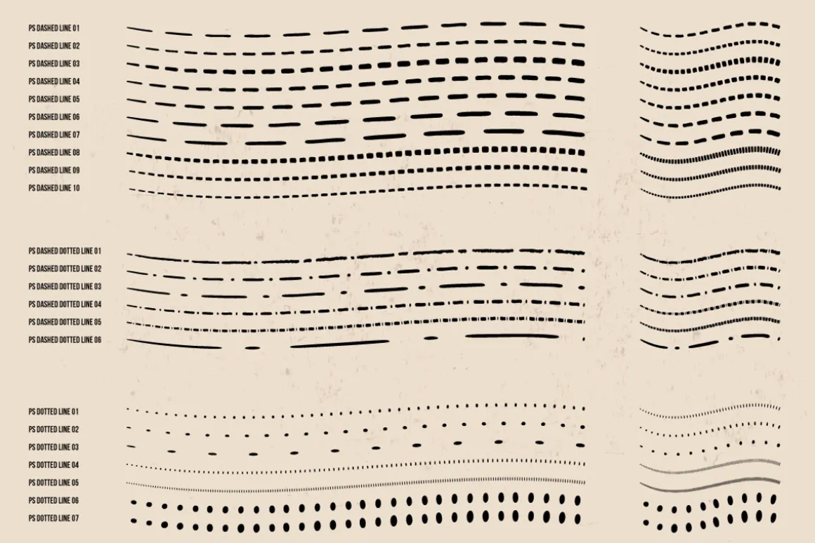 Tattoo Art Brushes for ILLUSTRATOR