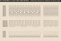 Tattoo Art Brushes for ILLUSTRATOR